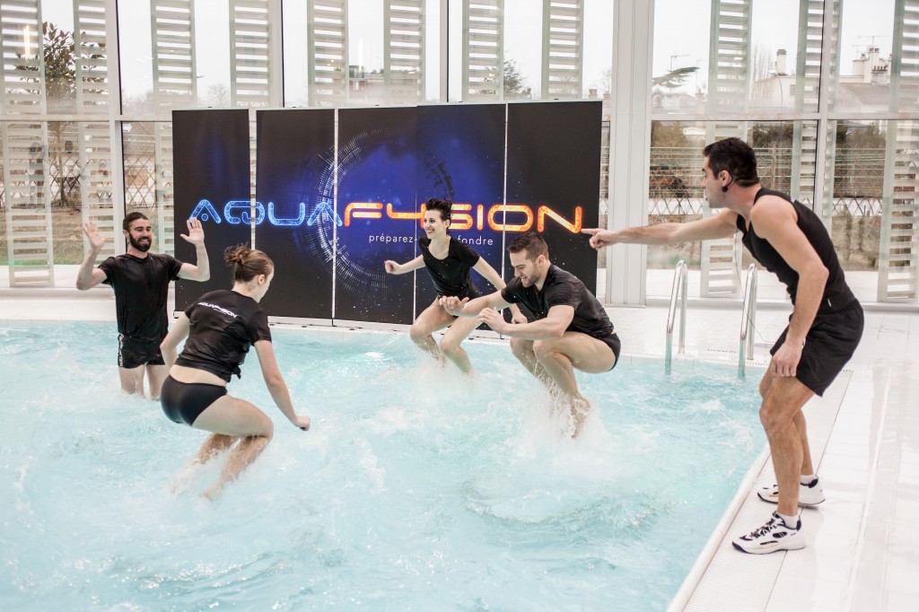 Aquafusion- trampoline aqua 3